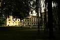 Bibliothèque de Genève depuis le parc