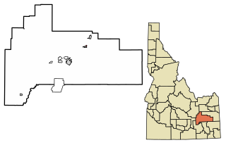 <span class="mw-page-title-main">Basalt, Idaho</span> City in Bingham County, Idaho, United States