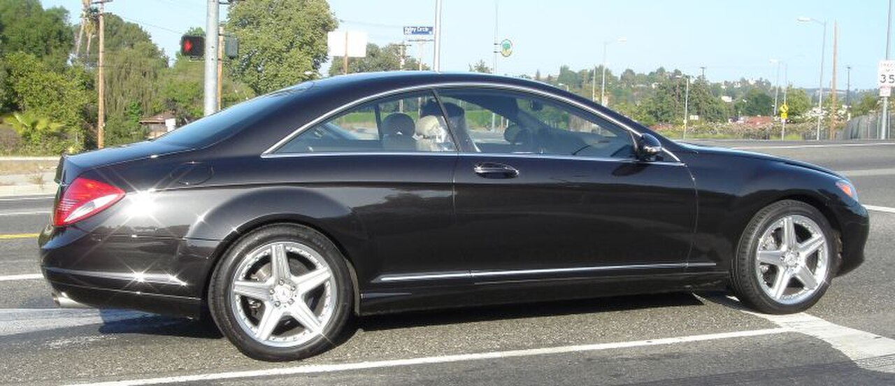 Image of Black Mercedes CL550