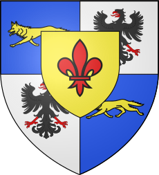 Blason ville fr Bellechassagne (Corrèze).svg