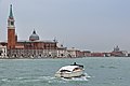 * Nomination Boat, Church of San Giorgio Maggiore and Basilica del Redentore. Venice --Ввласенко 07:14, 15 January 2022 (UTC) * Promotion Dull sky, but good quality --Michielverbeek 07:44, 15 January 2022 (UTC)