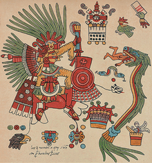 Image d'art précolombien en couleurs.