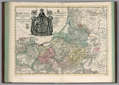 Prusya Haritası, Leonhard Euler, 1753