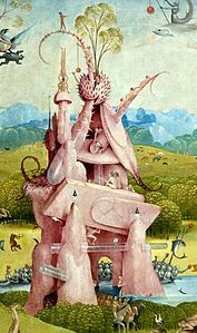 "Bosch,_Hieronymus_-_The_Garden_of_Earthly_Delights,_center_panel_-_Detail_Stone_Formation_(upper_left).jpg" by User:Mattes