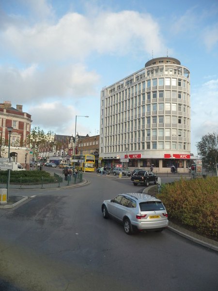 File:Bournemouth , B3066 Roundabout and Royal London House - geograph.org.uk - 1595351.jpg