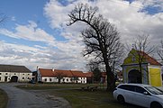 Božejov, náves