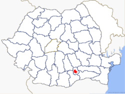 Peta lokasi Bukares