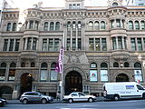 His later restaurant Rockpool Bar & Grill (no longer owned by Perry) is in the former Burns Philp building in Bridge Street, Sydney.