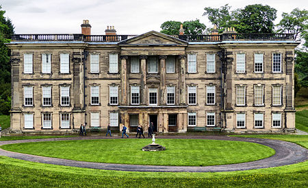 Calke Abbey front