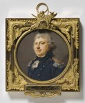 Carl von Cardell i uniform m/1792 med epåletter för en major eller överstelöjtnant vid Wendes artilleriregemente.