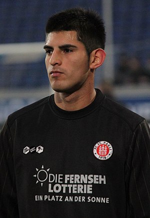 Footballer Carlos Zambrano