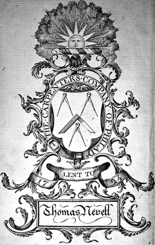 Carpeneters' Company frontispiece