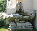 Casino, water fountain and basin