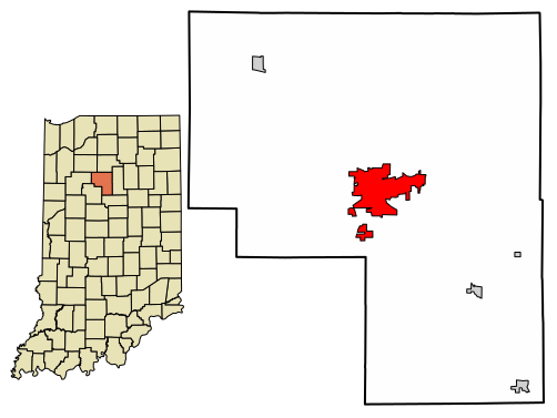 File:Cass County Indiana Incorporated and Unincorporated areas Logansport Highlighted 1844658.svg