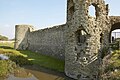 Pevensey Castle in Sussex built in 1100