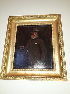 Portrait of Senator Giovanni Morelli label QS:Len,"Portrait of Senator Giovanni Morelli" label QS:Lit,"Ritratto del senatore Giovanni Morelli" 1890
