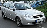 Chevrolet Nubira wagon (facelift, with updated grille and pull-out door handles)