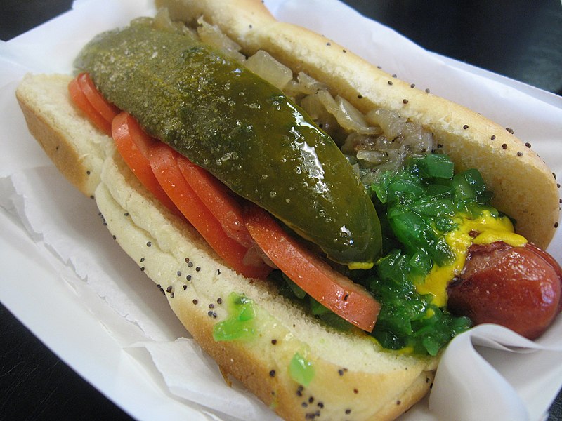 Chicago-Style Hot Dog - Wikipedia