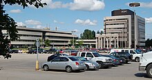 The Université du Québec à Chicoutimi main buildings