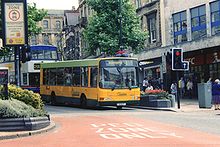 Choice Travel Wright Urbanranger bodied Mercedes-Benz OH1416 in Wolverhampton in August 2003 Choice Travel 31 N31 EVT.jpg