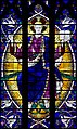 Christ Pantocrator - Vitral na Downside Abbey Church, por volta de 1934-36