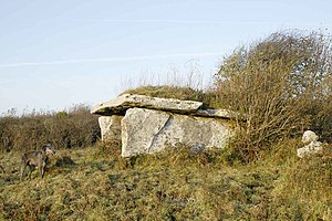 Megalith: Large stone used to build a structure or monument