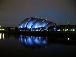 Clyde Auditorium from across the Clyde - geograph.org.uk - 1554326.jpg