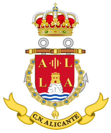 File:Coat of Arms of the Spanish Navy Naval Command of Alicante.svg