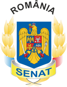 Coat of arms of the Senate of Romania.png