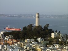 Coit Tower on Telegraph Hill Coit Tower, San Francisco, California LCCN2010630427.tif