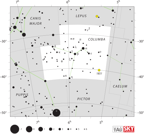 はと座ベータ星 Wikiwand