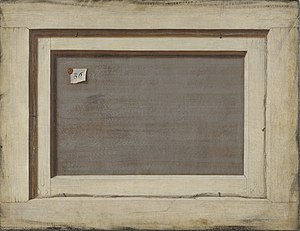 Back of a painting (Cornelis Gijsbrechts)