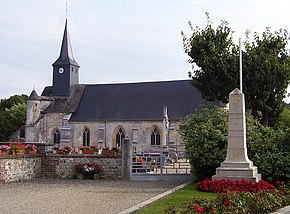 Corneville église et monument.jpg