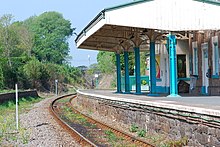 Criccieth railway station is on the Cambrian Coast Line.