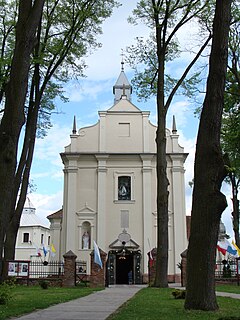 Czarnca Village in Świętokrzyskie, Poland