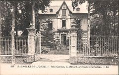 Bagnoles-de-l'Orne - Quartier Belle Époque - Villa La Choltière - ancienne Villa Carmen