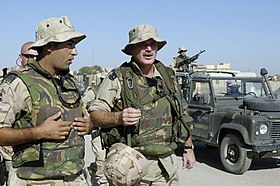 Patrulla holandesa en Irak, 14 de septiembre de 2003