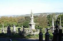 Darwen Cemetery looking north Darwen Cemetery.JPG