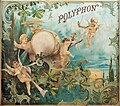 Deutsch: Deckelbild auf der Plattenspieldose der Firma Polyphon-Musikwerke-AG in Leipzig. English: Cover image on the Music box by Polyphon-Musikwerke in Leipzig, Germany.