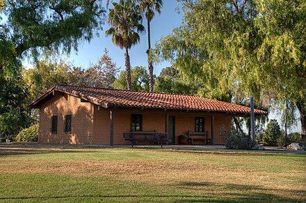 Diego Sepúlveda Adobe, built in the 1820s