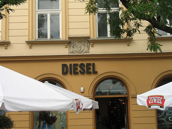 Diesel store in Kraków, Poland