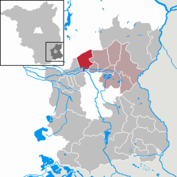 Läget för kommunen Drachhausen i Landkreis Spree-Neisse