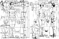 Drawings by Avard T. Fairbanks developed during his teaching career. This image was used in Eugene F. Fairbanks' book on Human Proportions for Artists.[24]
