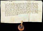 Brev i vilket Drottning Ricardis av Sverige, kung Albrekts gemål, utfärdar ett skyddsbrev till hustru Ingegerd Jönsdotter, som tjänat henne under många år.