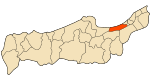 Dz - 42-17 - Ain Tagourait - Wilaya de Tipaza map.svg