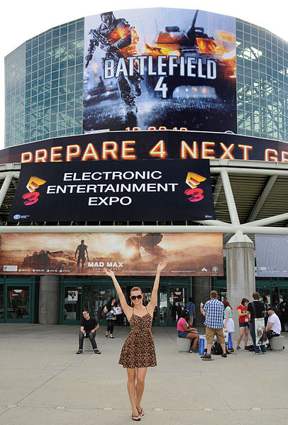 E3 2013 at the Los Angeles Convention Center showing the South Hall Entrance