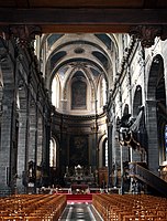 L'église Saint-Etienne, vue de l'intérieur