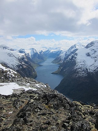 <span class="mw-page-title-main">Eikesdalsvatnet</span> Lake in Møre og Romsdal, Norway