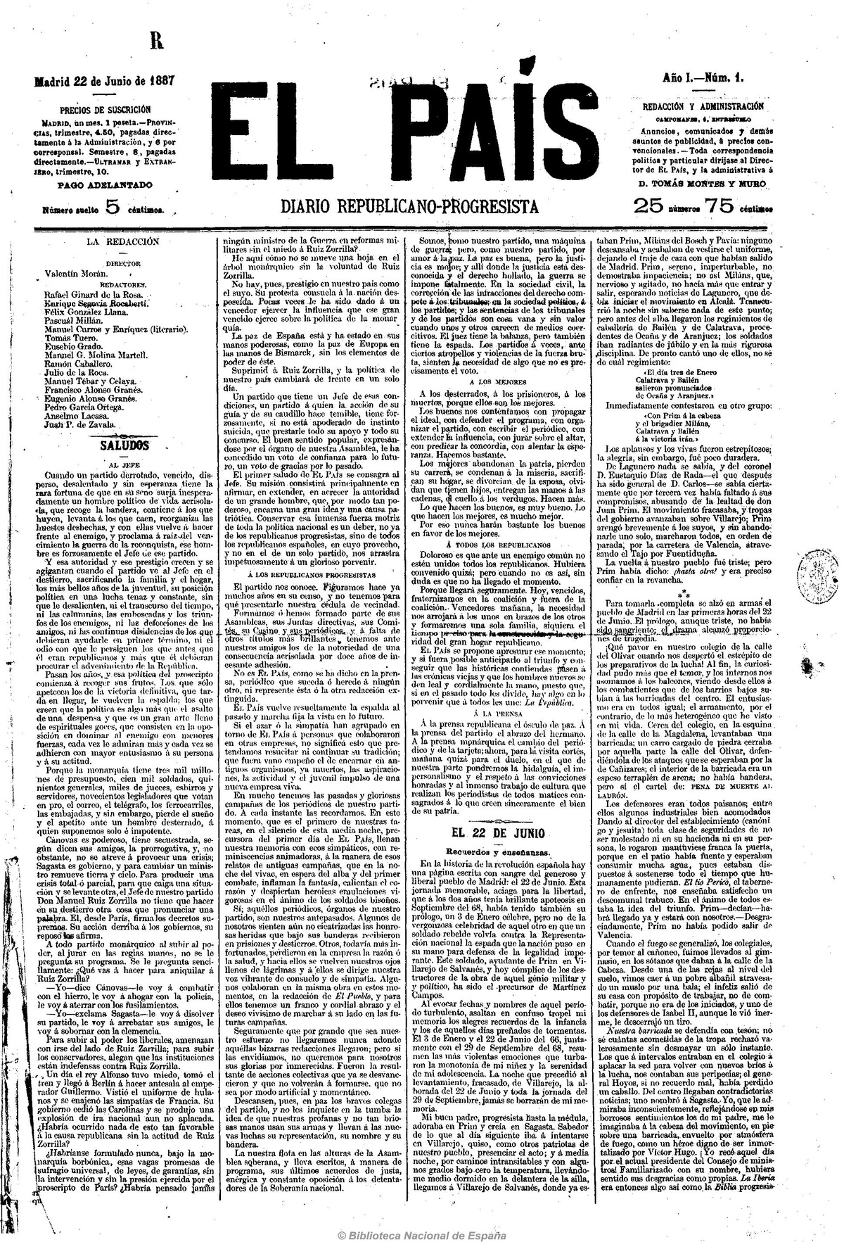 El País (1887-1921) - Wikipedia, la enciclopedia libre