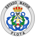 Emblem of the Spanish Navy Military Staff of the Fleet.svg